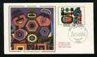France FDC sc 1866 SG 2578 Jean Dewasne Painting First Day Cover 1983