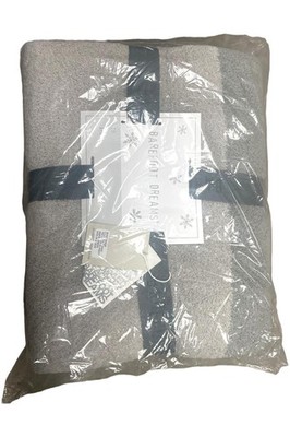 Barefoot Dreams CozyChic 45x60 Tri-Color Blanket Agave Green