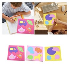 Shape Puzzle Puzzle Board Foam Lightweight Colorful Floor Mat Educational for