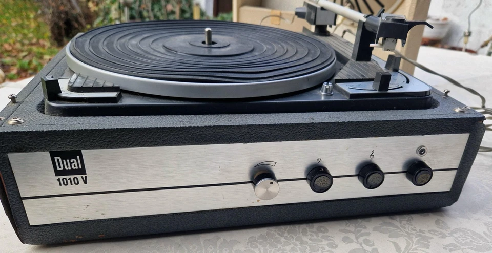 tragbarer Plattenspieler p Dual 1010 V - verm. 60er Jahre - - Bild 4 von 4