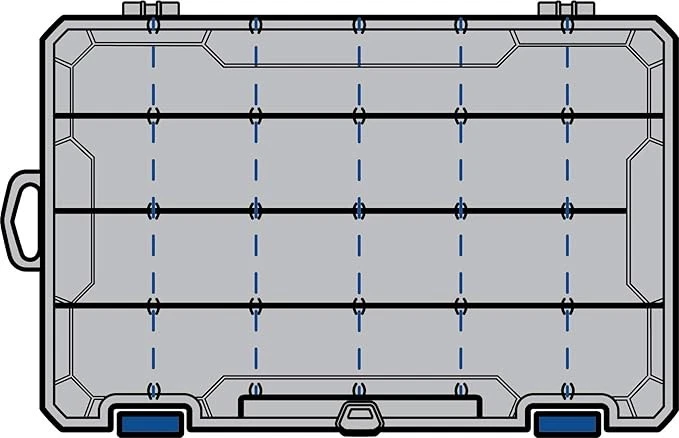 Flambeau Outdoors Zerust MAX 4007ZM Tuff Tainer Storage Utility Box - Image 4 of 4