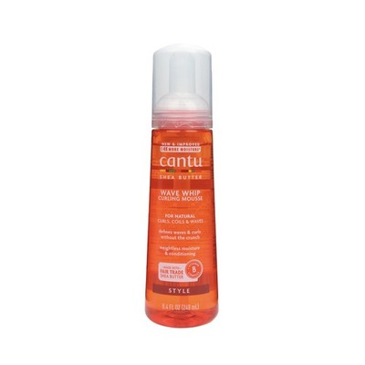Wave Whip Curling Mousse with Shea Butter, 8.4 Fl Oz