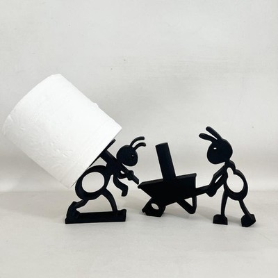 Creative 3D Printed Ant Shaped Bathroom Tissue Holder Cute Toilet Paper Holder