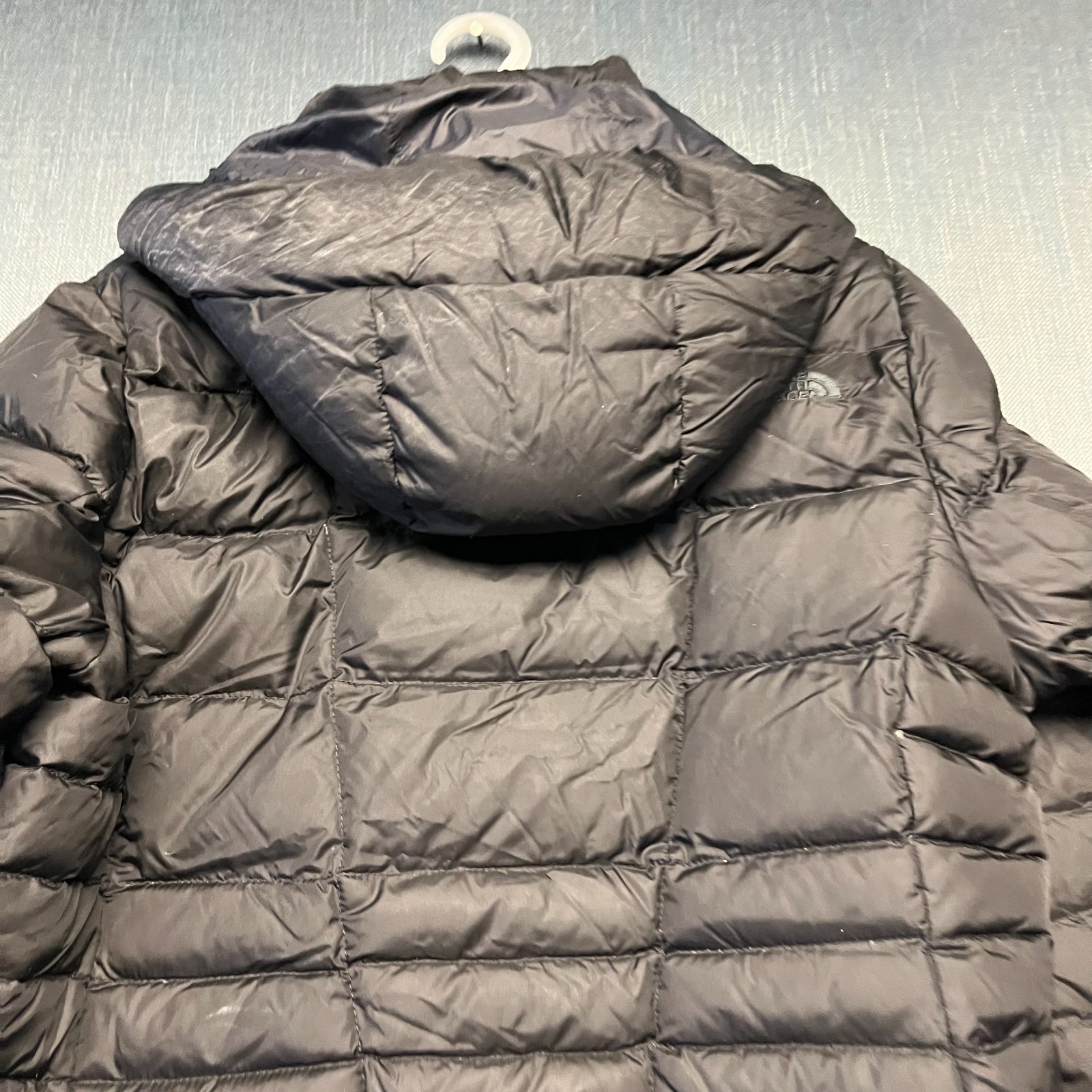 The North Face Women's Parka Jacket Size M Black 550 Down Quilted Puffer Winter thumbnail 11