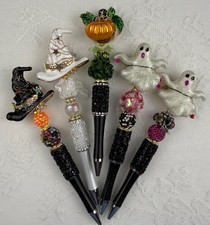 Hand made beaded pens Bling Fall season Gifts, basket filler, Collect