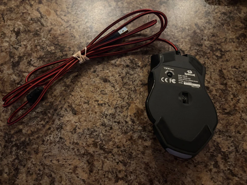 Red Dragon Wired 7200 DPI Optical RGB Griffin Gaming Mouse M602A-RGB - Image 3 of 4