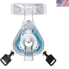 Checkered Pattern Large Cushion with Headgear for Respironics ComfortGel CPAP