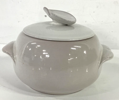 Vintage Frankoma Pottery Bean Pot Desert Gold Plainsman 4V