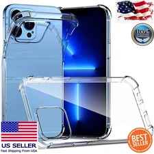 For Apple iPhone 14 Pro Max Clear Case Slim Plating Mag Safe Cover