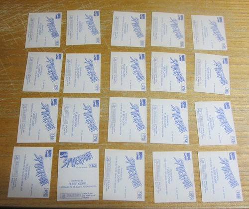 1996 Panini Spider-Man Album Stickers Lot of 127 DIFFERENT Stickers - Picture 12 of 14