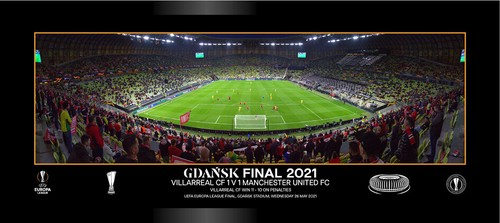 2021 Europa League Final Villarreal v Manchester United Panoramic Print Range - Picture 8 of 36