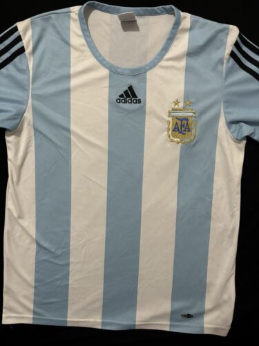 Camiseta Argentina local 2008/09 mediana oficial rara y vintage - Imagen 2 de 9