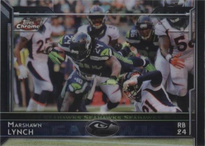 2015 Topps Chrome Marshawn Lynch #1 - 1 of 2