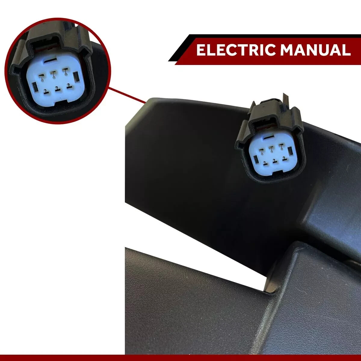 Power Door Mirror Ford Transit 150 250 350 Pair 2014-2022 - Non-Heated Non-Folding Replacement Power Door Mirror Replacement - Foto 6