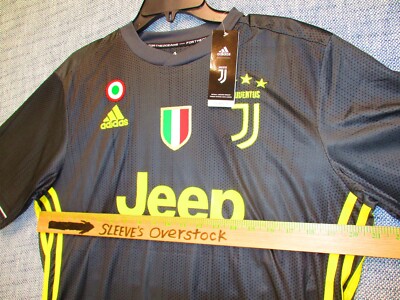 2018/19 Juventus Jeep Jersey #7 Ronaldo sz XL Adidas NEW | eBay