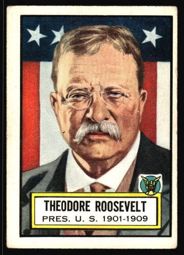 1952 Topps Look 'n See (R714-16) Theodore Roosevelt #6