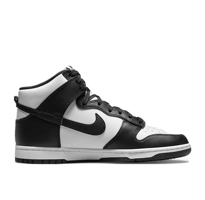 Size UK 8 - Nike Dunk High Black White Panda 2021 | eBay