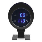 52Mm 2 in 1 Digital Car Truck Water Temp Gauge Temperature β+Voltmeter Gauge