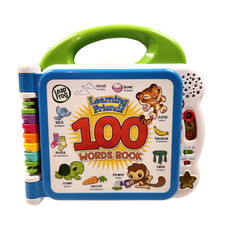 Leap Frog Learning Friends 100 Words Book Electronic Educational Toy See Video