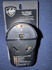 Auto Drive RV Camper Circuit Analyzer RV Surge Protector 30 AMP Male Camping NEW