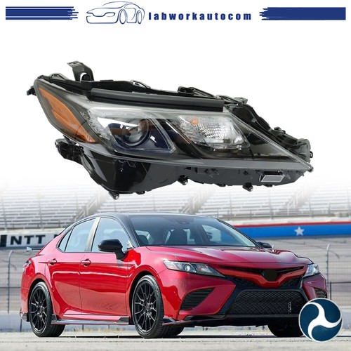 Right Headlight For 2021-2022 Toyota Camry SE w/ LED Black Accent Passenger Side - Picture 2 of 14