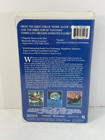 Little Nemo - Adventures In Slumberland - VHS (1993) - Clamshell Case NES Game