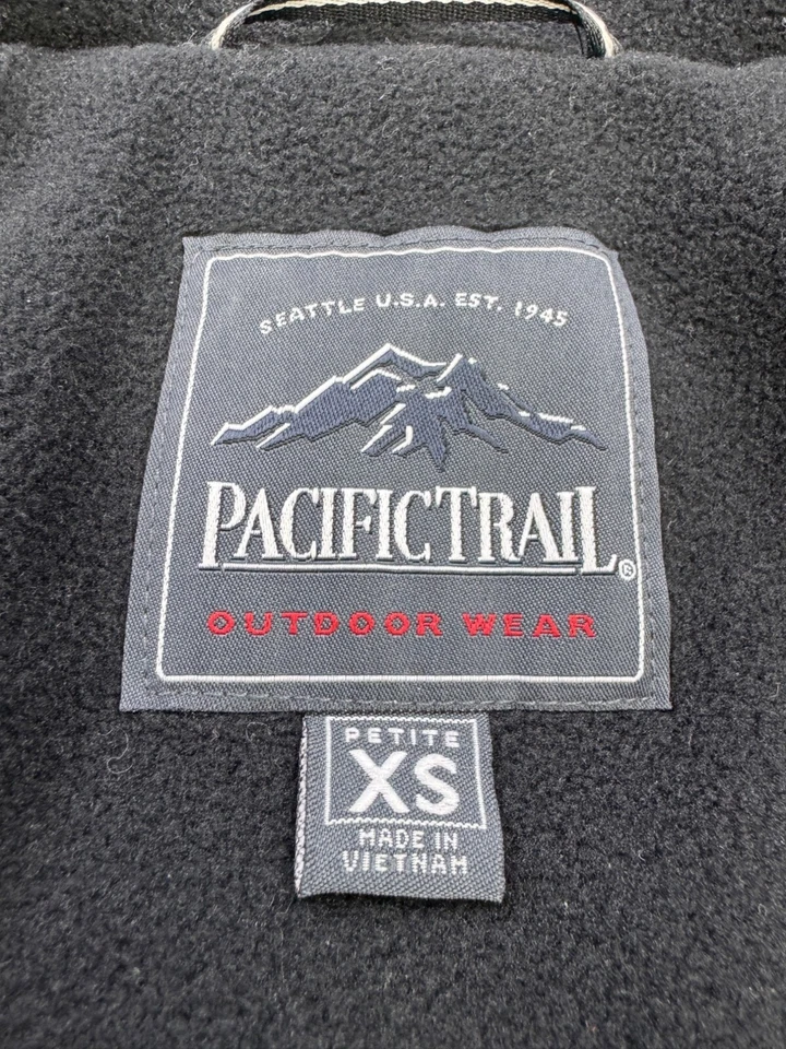 Chaqueta Pacific Trail para mujer XS azul Softshell ventilada con capucha forrada de lana abrigo de esquí Foto 3 de 4