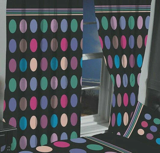 Polka Dot Window Curtains & Drapes