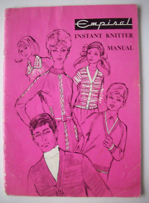Vintage Empisal Instant Knitter manual