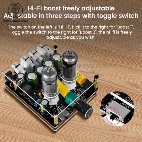 Upgraded 6K4 Tube Preamplifier Amplifier HiFi Tube Preamp Auido Amplifier Board - Picture 9 of 13