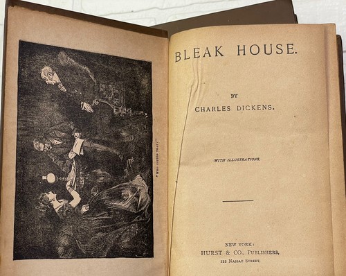 Antique Charles Dickens Novels Hardcover Books 8 Volumes, Incomplete Set, c1895 - Picture 20 of 24