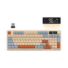 ATTACK SHARK M96 Wireless Gaming keyboard, Knob Control Bluetooth/2.4G Keyboard