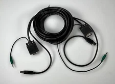 15Ft Vga-M/Usb-A/3.5Mm To Vga-M/Usb-B/3.5Mm KVM Cable