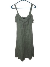 Marc  By Marc  Jacob’s  Green Cotton Floral Print Sundress  Size 0/$388 Retail