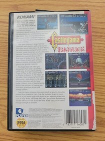 Castlevania Bloodlines - Sega Genesis 1994 Game - Tested - Authentic