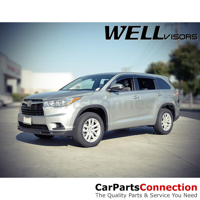 2014-2019 Toyota Highlander WellVisors Window Visors For Side
