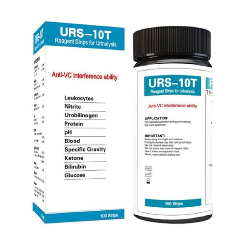 100pcs Ketone Urine Test Strip 10 Parameters Urinalysis Dip-Stick Testing Kit AT - Picture 5 of 12