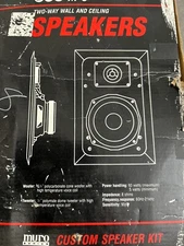 BIC America M-5 In Two-Way Wall And Ceiling Speakers Kit Muro Series