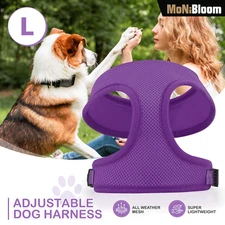 Dog Pet Harness Puppy Jacket Escape Proof Breathable Padded Mesh Reflective Vest