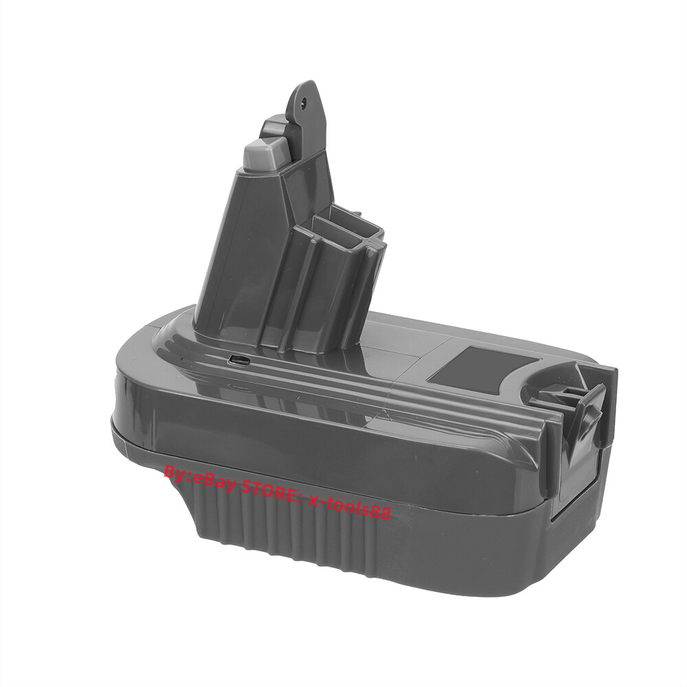 1x Adapter Suitable For Makita 18v LXT BL1830 Li-Ion Battery To Dyson V6 Vacuum