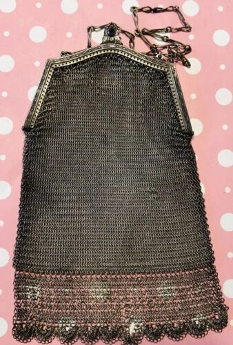 Metal Whiting & Davis Art Deco Vintage Bolsas, Bolsos y estuches