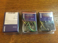 707275 Lot of 3 Trailer Flat Connectors, Wesbar