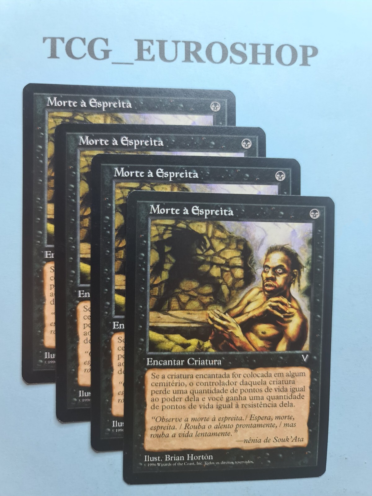 DEATH WATCH▪︎PLAYSET▪︎VISIONS▪︎1997▪︎PORTUGUESE▪︎MTG▪︎NM(-) #01.133