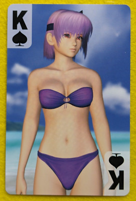 AYANE K SPADE DEAD OR ALIVE XTREME BEACH VOLLEYBALL PLAYING CARDS KOEI TECMO
