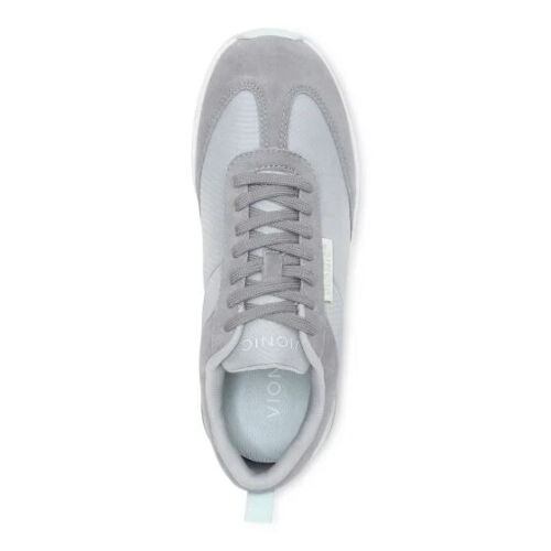 Vionic Breilyn sneaker trainer grey medium fit retro cool - Picture 4 of 5