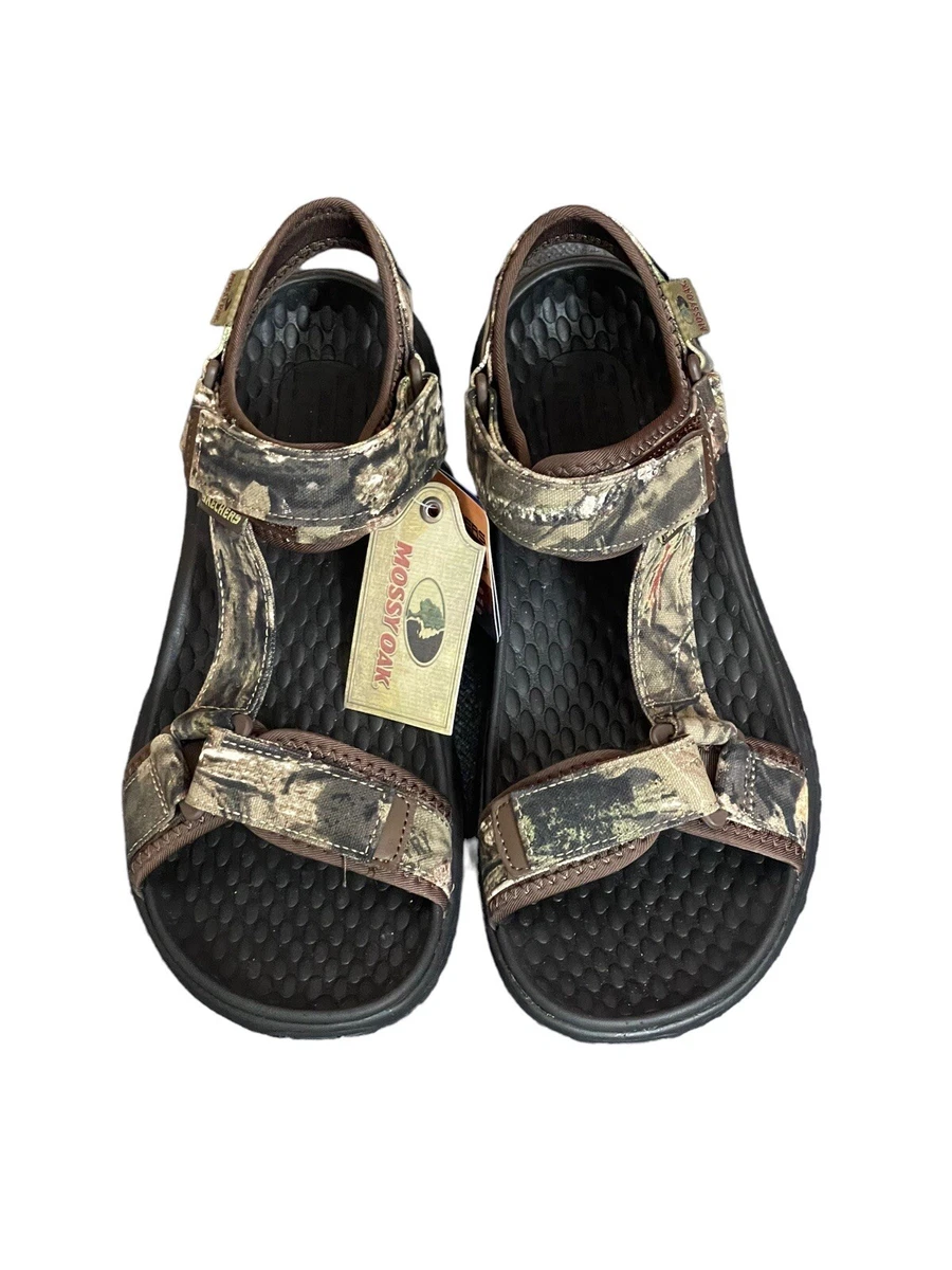NEW Skechers Mens Lomell Rip Tide Sandals Goodyear Soles Camo