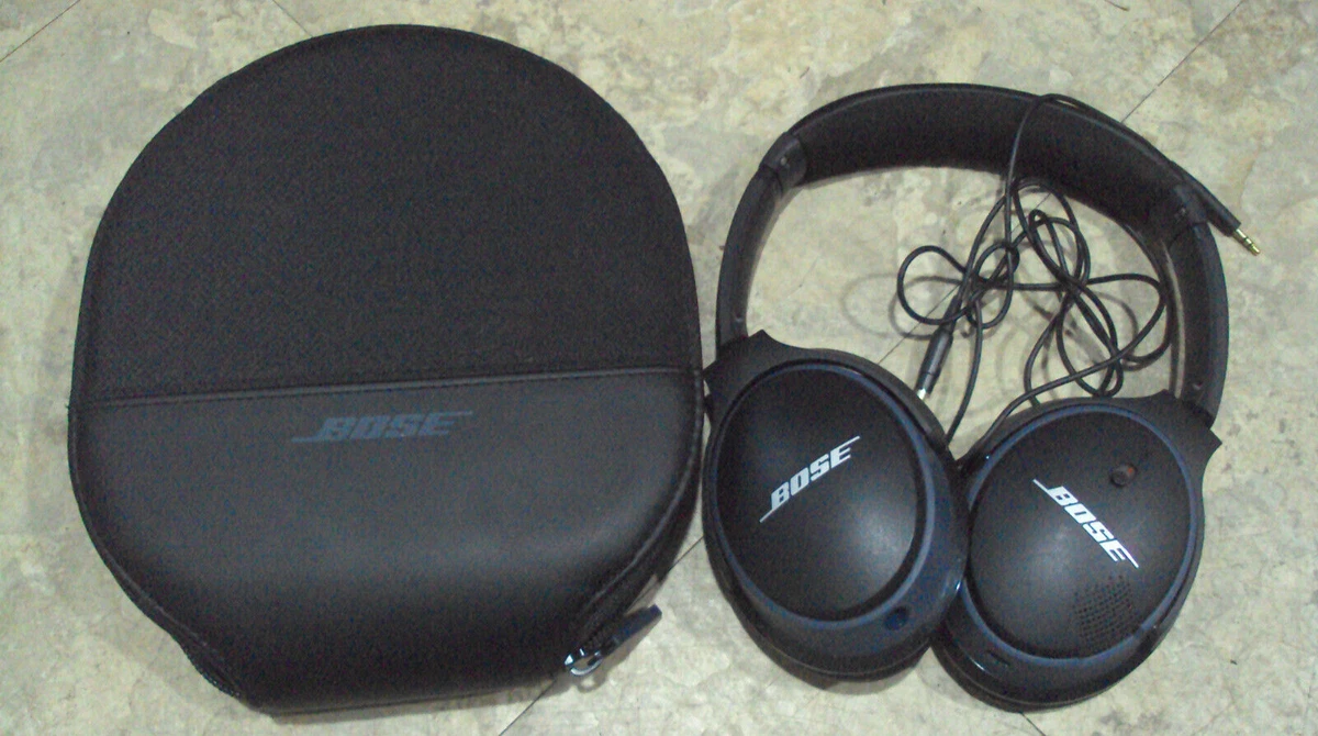 Bose Black Wired Acoustic Noise Cancelling Over Ear Headphones