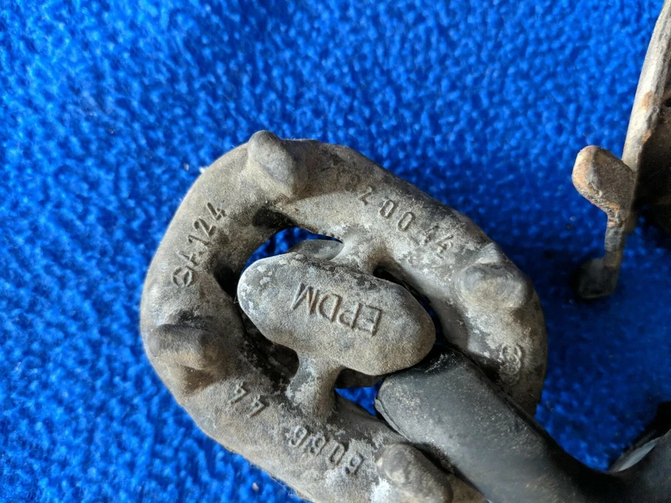 Soportes de goma originales Mercedes W124 W126 R129 R170 A1244920044 Foto 2 de 3