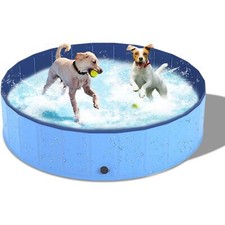 Dog Pool Foldable Pet Bath Tub Durable Outdoor Paddling Pool