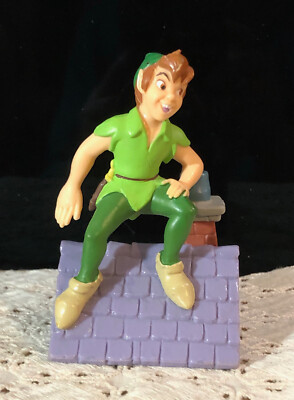 DISNEY LIL CLASSICS PETER PAN ON ROOF 3 1/2'' PVC FIGURE TOY